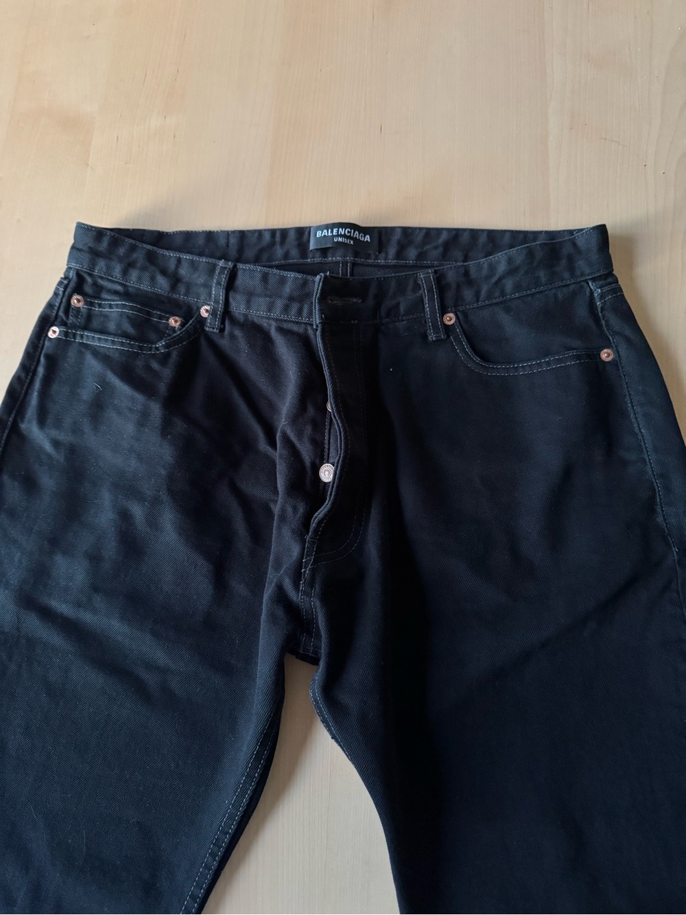 Balenciaga Men's Black Jeans size 34
